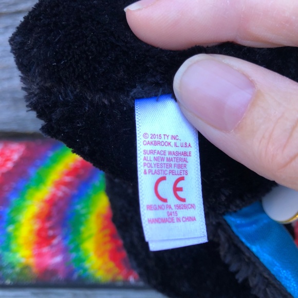 TY Beanie Babies Waddles the Penguin plushie stuffed animal toy plush Beanie Boo - Picture 7 of 9